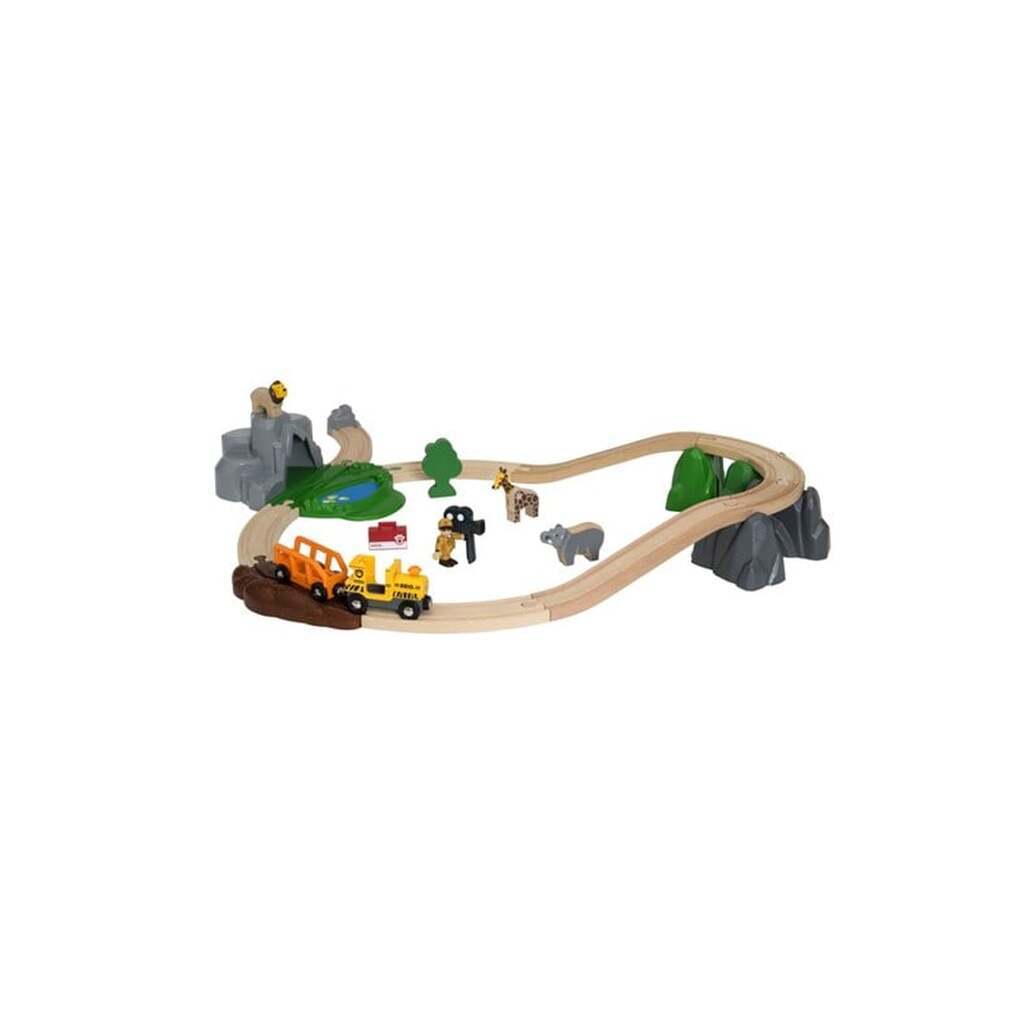 Brio 33960 Safarieventyrsæt, togbane