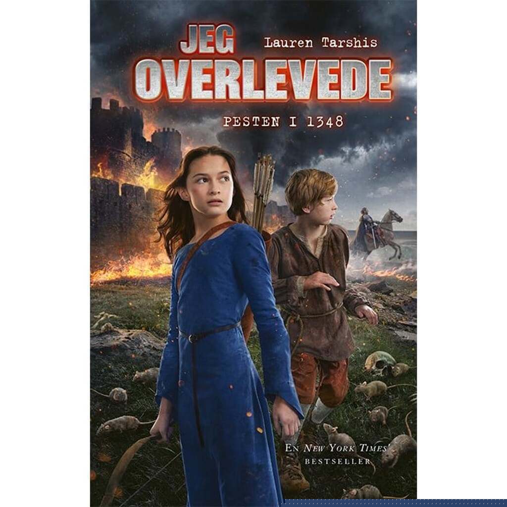 Jeg overlevede pesten i 1348 - Børnebog - Hardcover