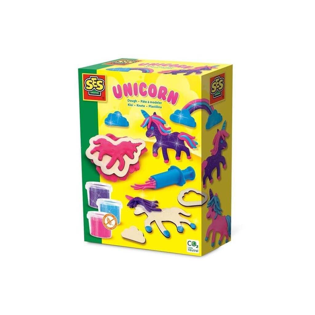 SES Creative Dough Unicorn Neon Glitter