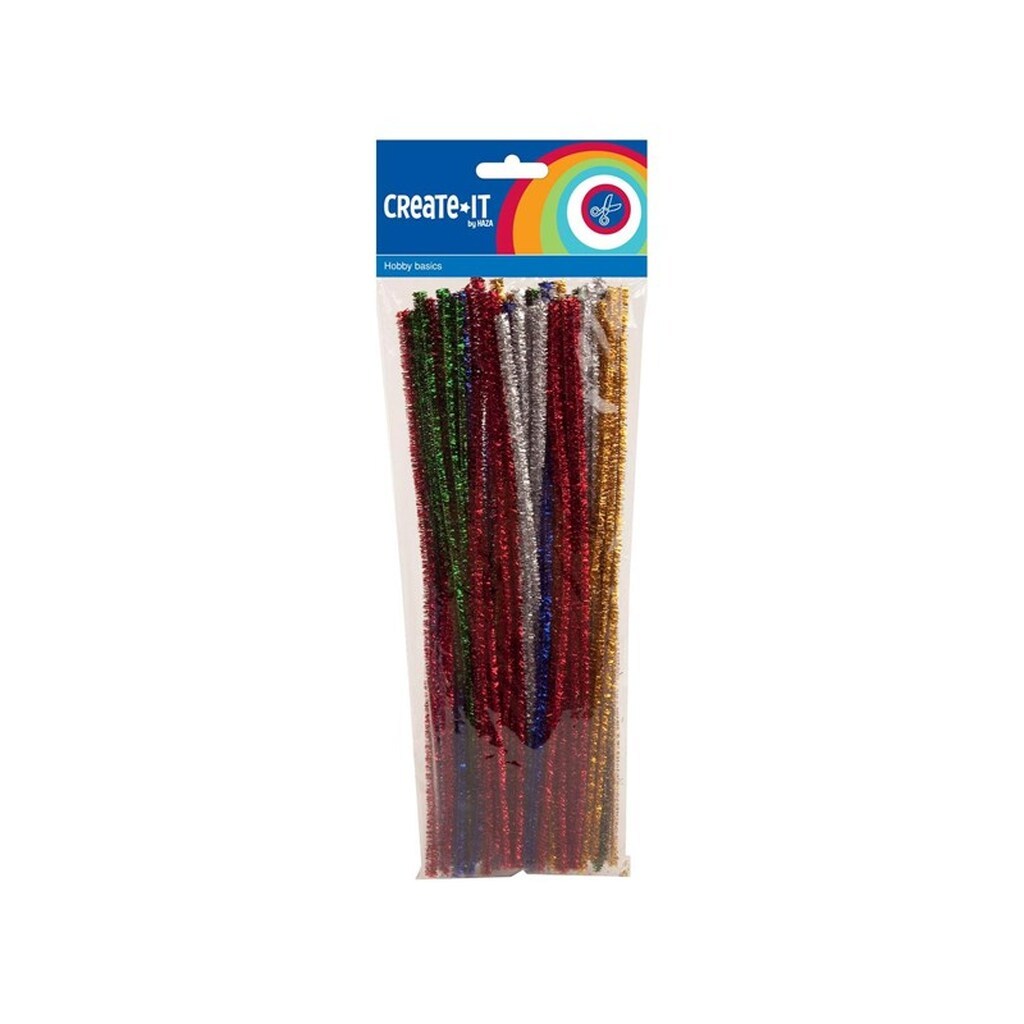 Haza Witbaard Chenille Glitter 50pcs.