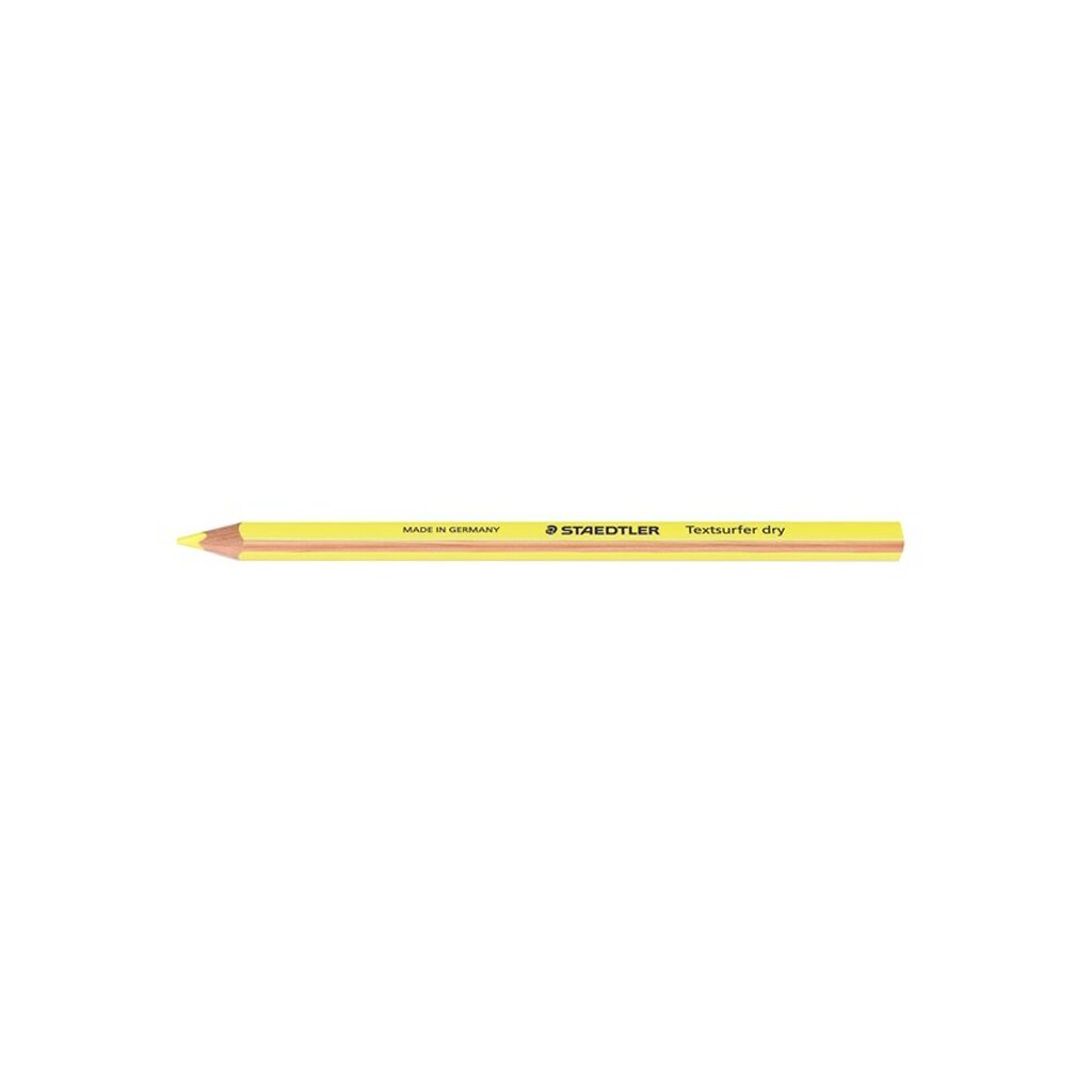 Staedtler TEXTSURFER DRY BLYANT GUL, ÆSKE 12 STK
