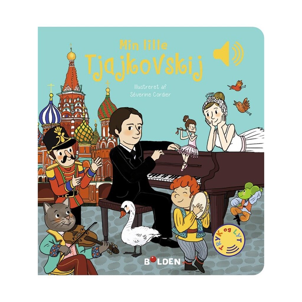 Min lille Tjajkovskij - Børnebog - Papbog