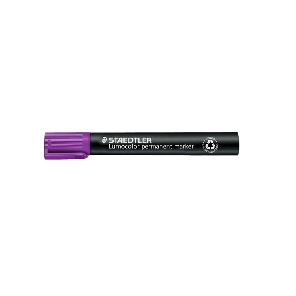Staedtler LUMOCOLOR MARKER PERMANT 2mm, 10 STK VIOLET