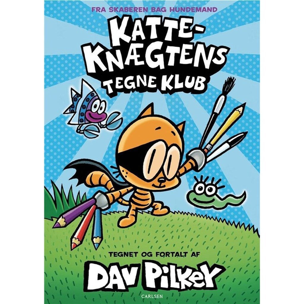 Katte-Knægtens Tegneklub (1) - Børnebog - Hardcover