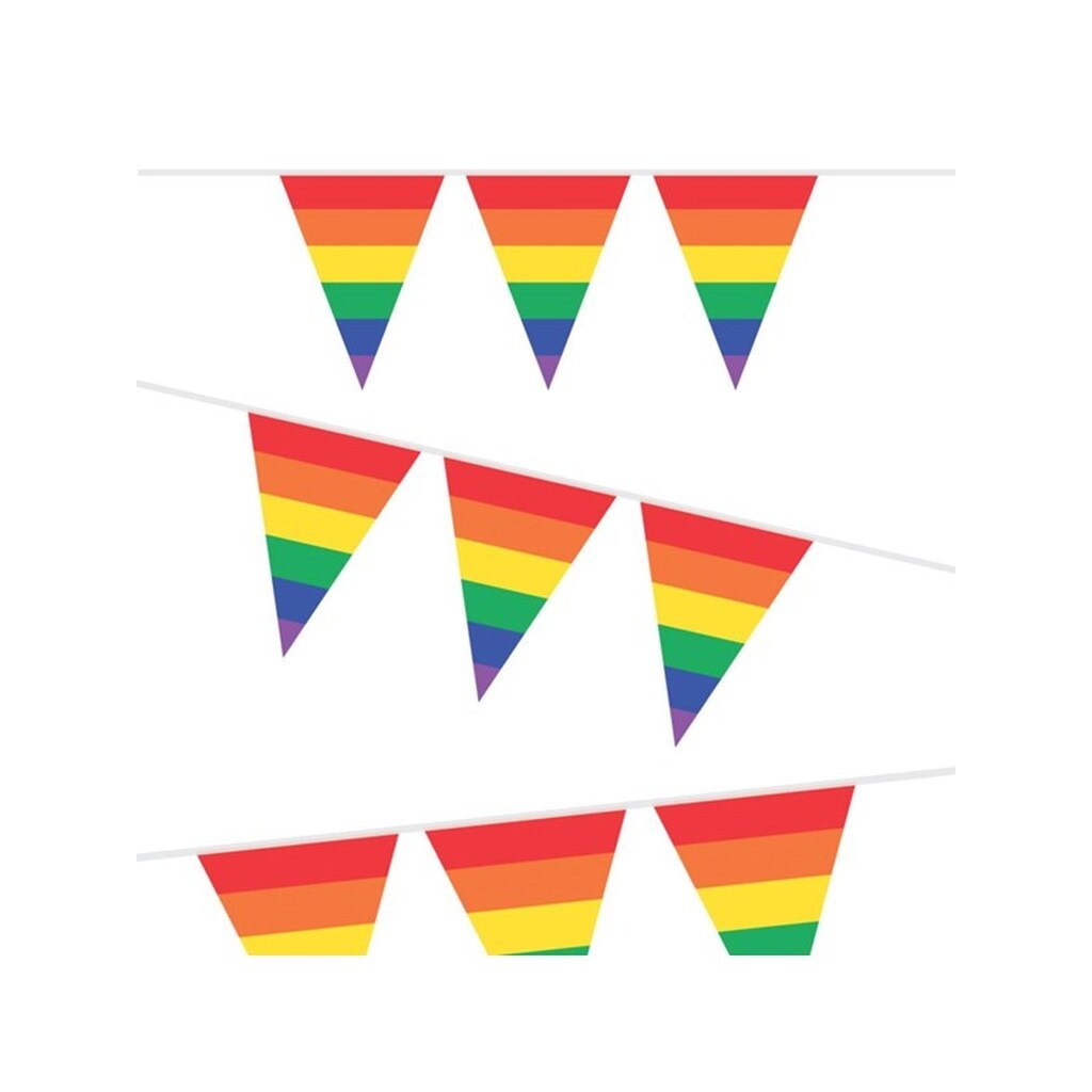 Haza Witbaard Flag line Rainbow 10mtr.