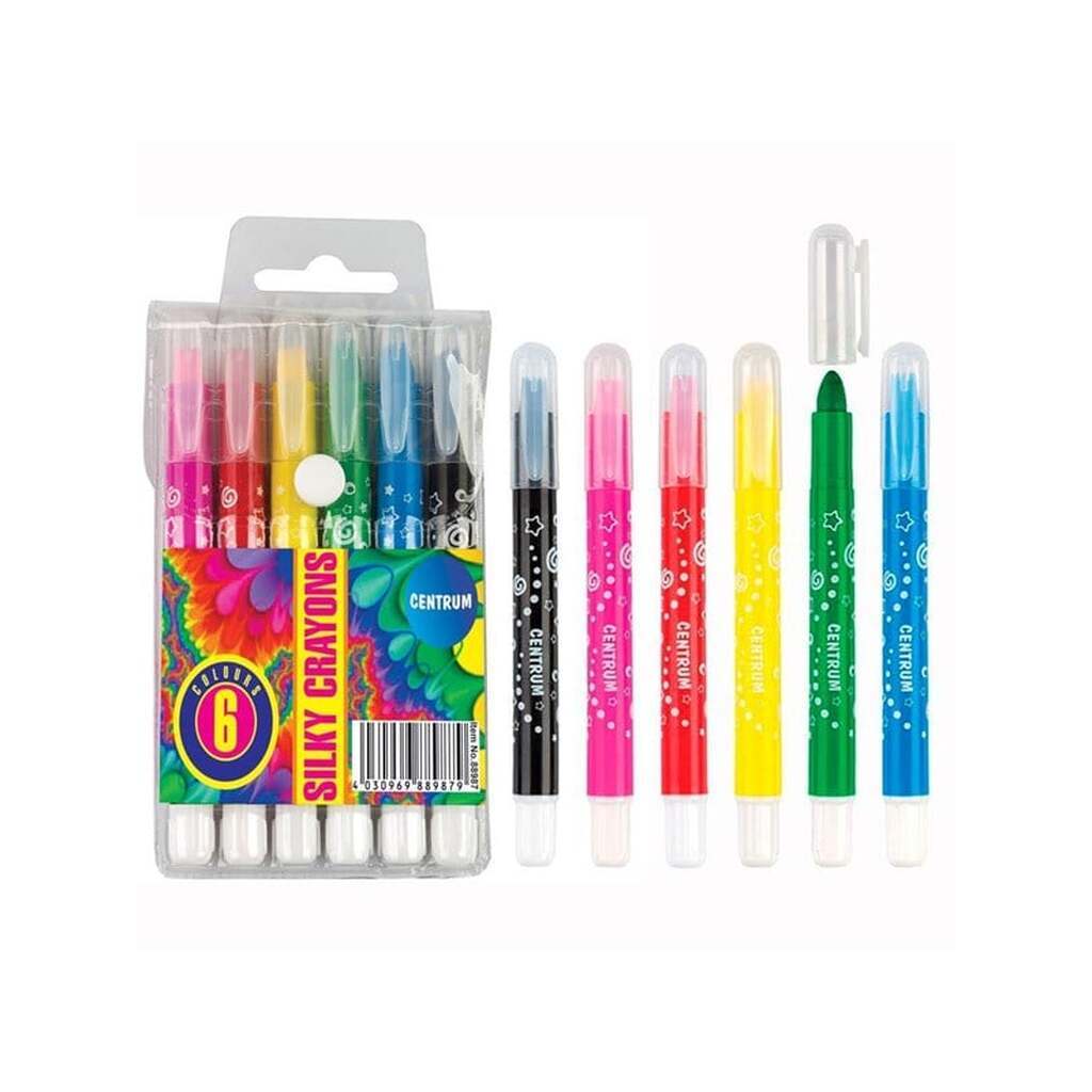 CENTRUM Farvekridt Silky Crayon Art 6 stk.