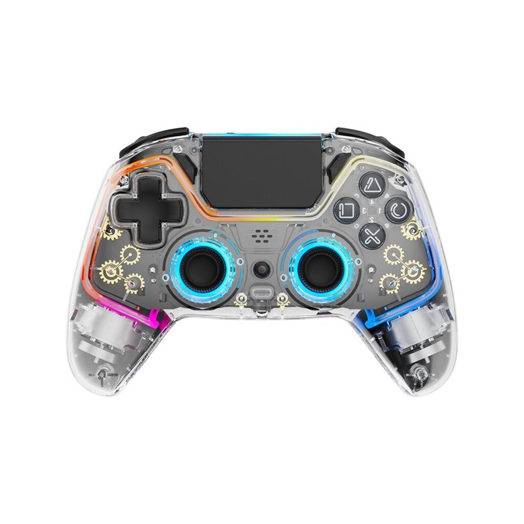 Deltaco GAM-169-T - Transparent - Wireless Controller - Sony PlayStation 4
