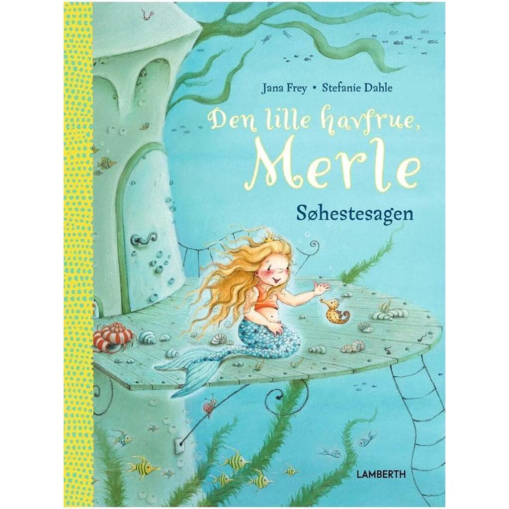 Den lille havfrue Merle - Børnebog - Hardcover