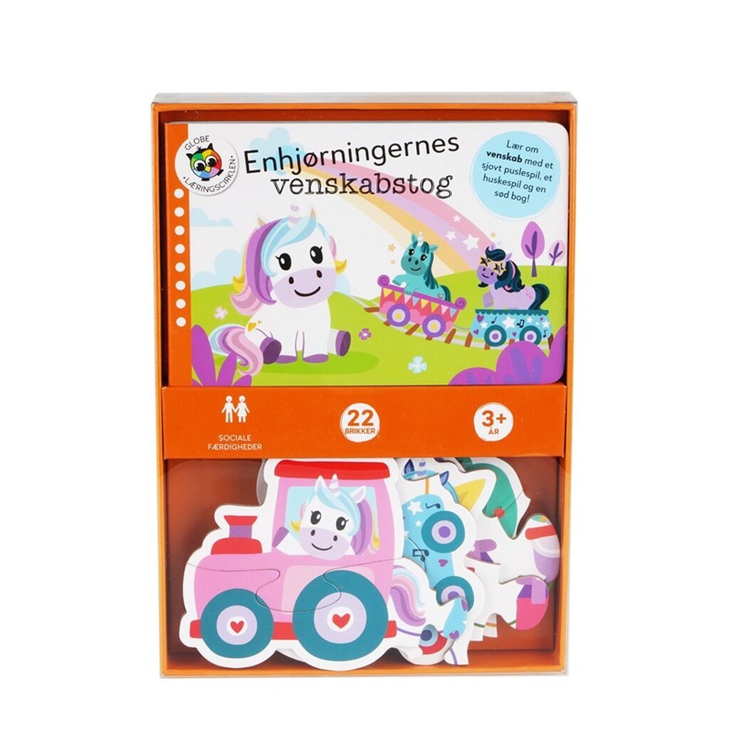 Enhjørningernes venskabstog - Børnebog