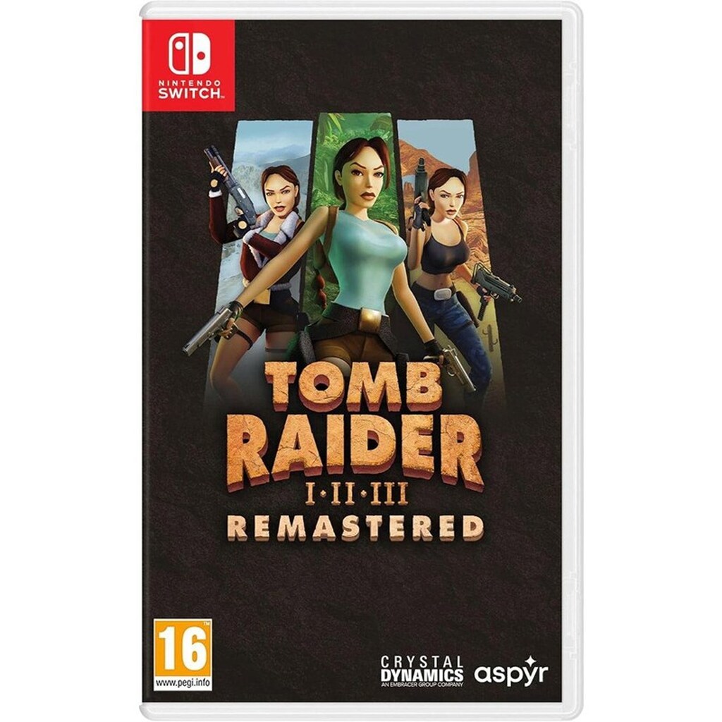 Tomb Raider I-III Remastered - Nintendo Switch - Action/Adventure