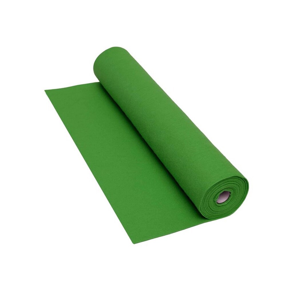 Colorations - Green Felt Roll - 160gsm 5m x 45cm