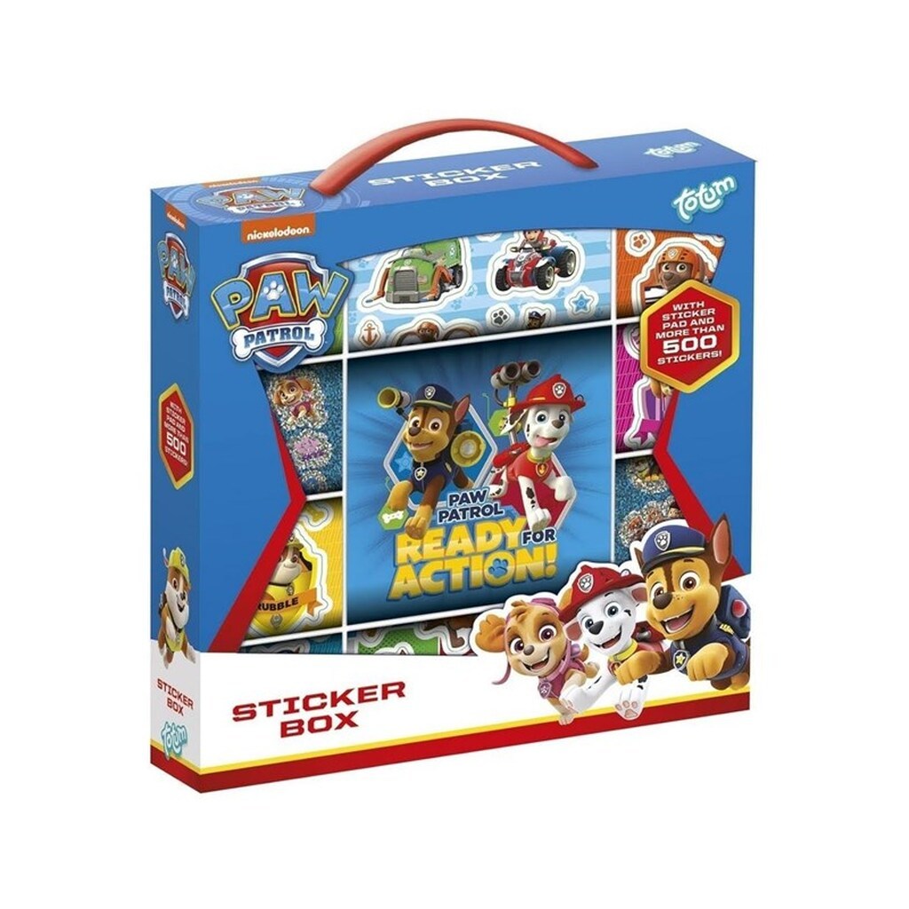 Creative Craft Group PAW PATROL Sticker Box 12R+2S+Book
