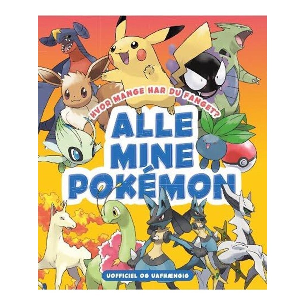 Alle mine Pokémon - Børnebog - Hardcover