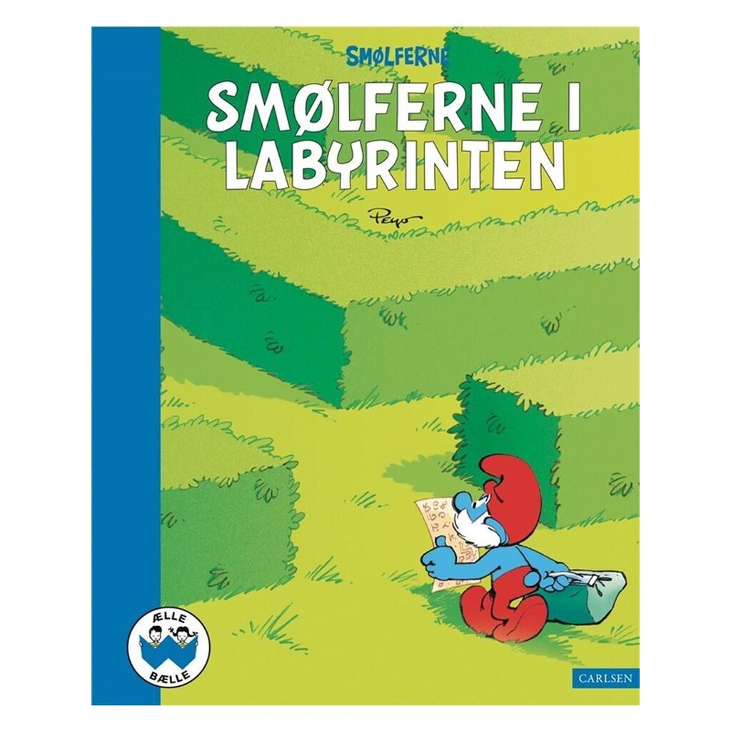 Smølferne i labyrinten - Børnebog - Hardcover