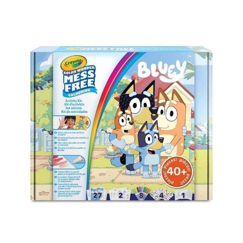 Crayola Color Activity Set Bluey