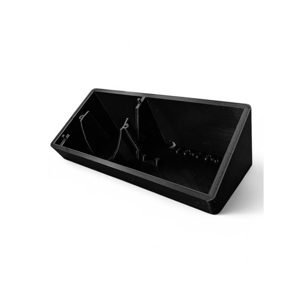 Light Solutions Shelly Wall Display X2 - Bord stander - Horisontal - Sort