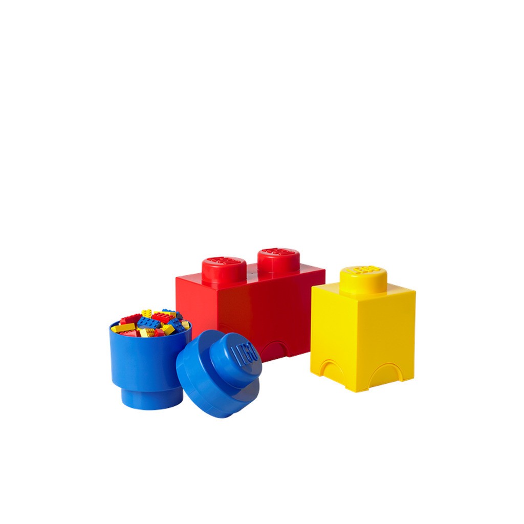 LEGO Multi-pak set - rød, blå, gul