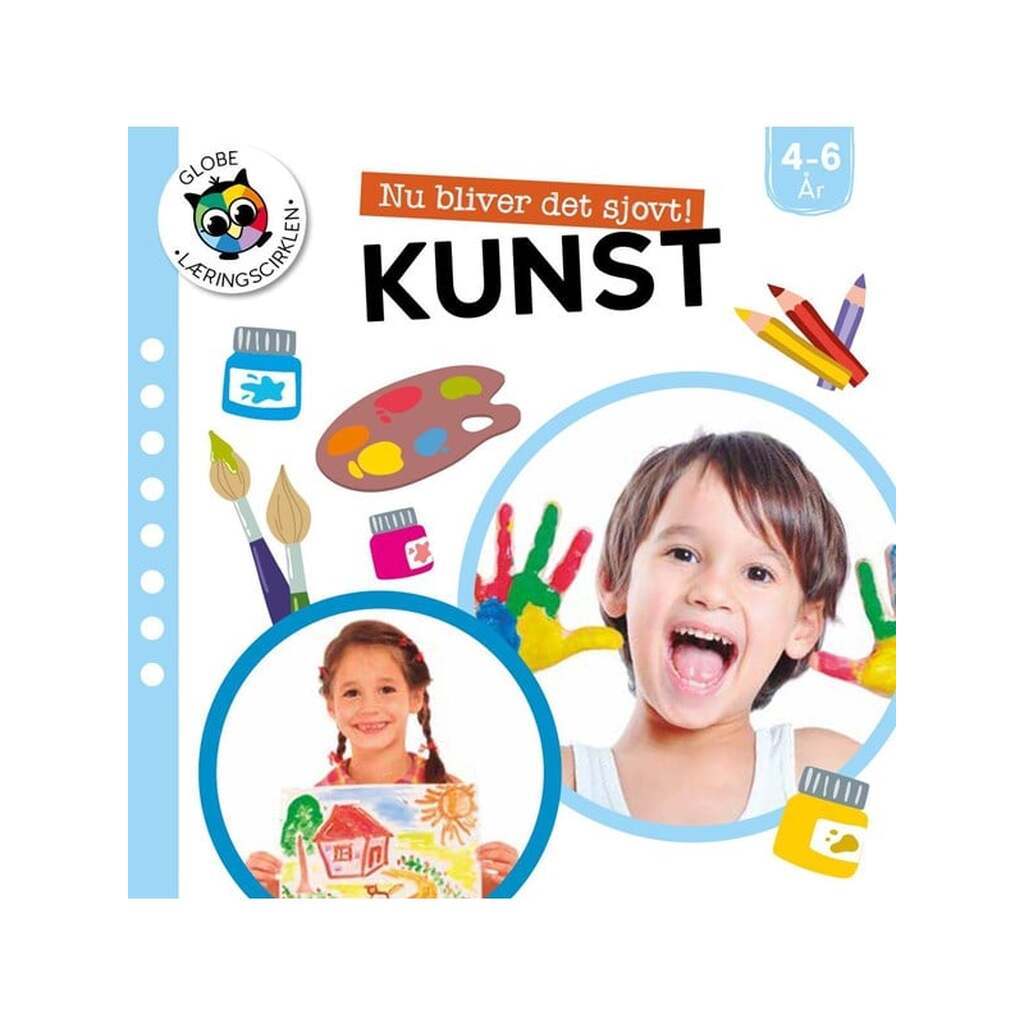 Nu bliver det sjovt - Kunst - Børnebog - hardcover