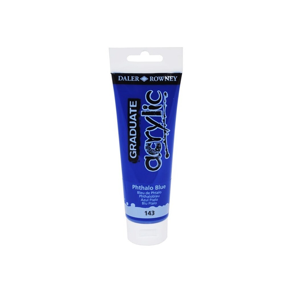 Daler-Rowney Graduate Acrylic 120 ml Phthalo Blue