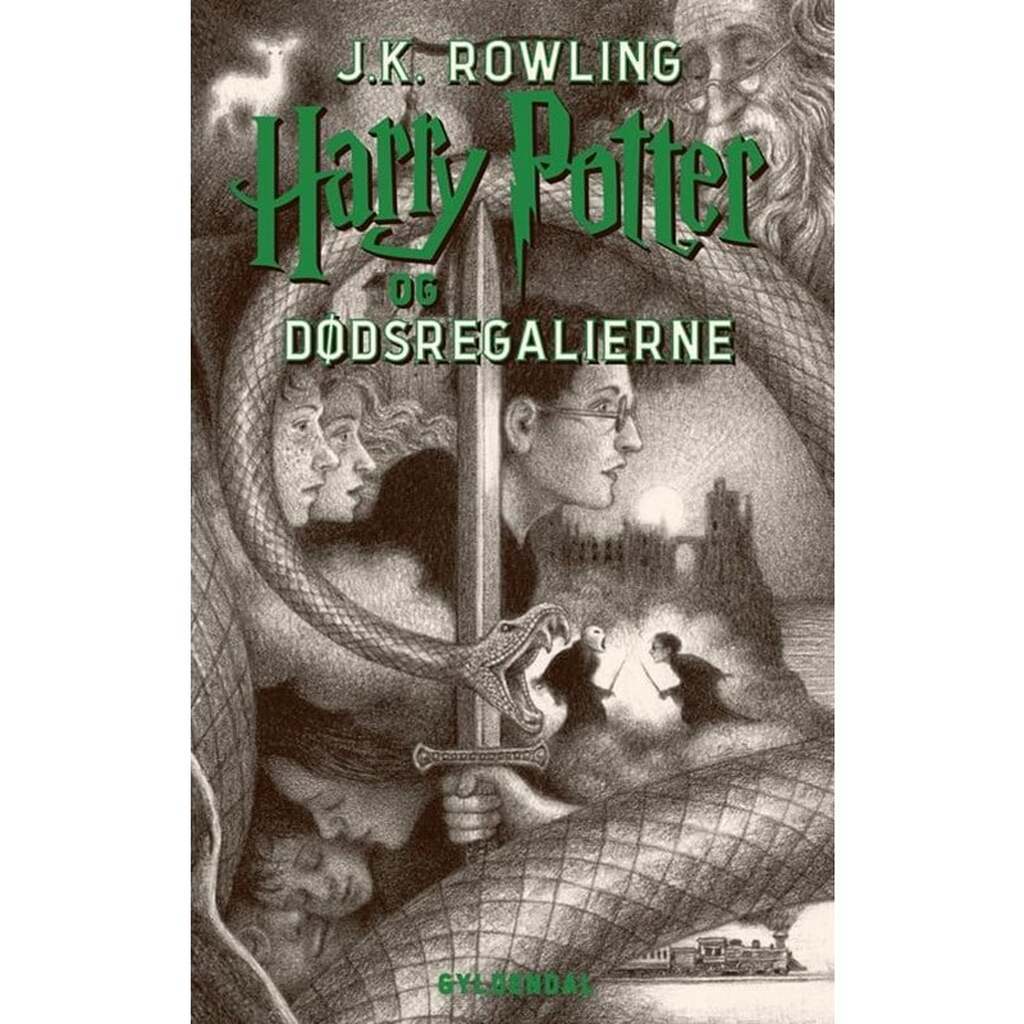 Harry Potter 7 - Harry Potter og Dødsregalierne - Ungdomsbog - Hæftet
