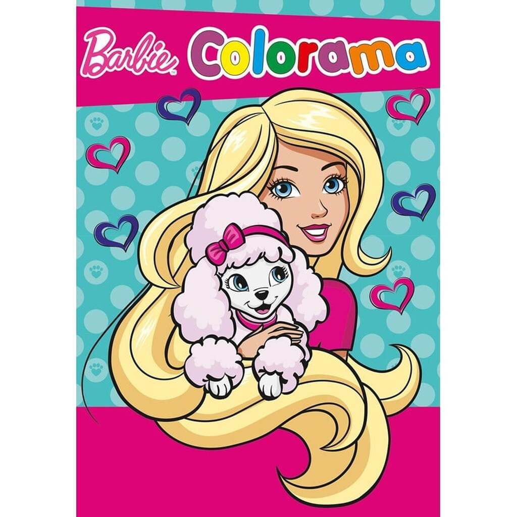 Barbie - COLORAMA COLOURING BOOK 2 - Børnebog - booklet