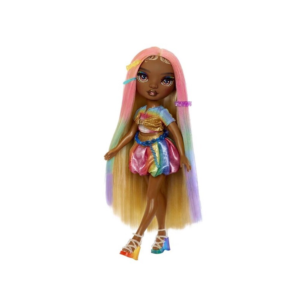 Little Tikes Rainbow High Fashion Doll with Hair Chalk - Meline Gold
