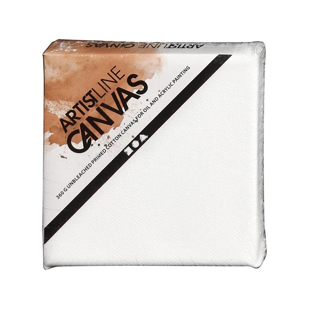Creativ Company Artistline Canvas White 10x10cm