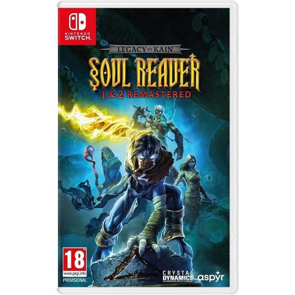 Legacy of Kain: Soul Reaver 1 &amp; 2 Remastered - Nintendo Switch - Action/Adventure