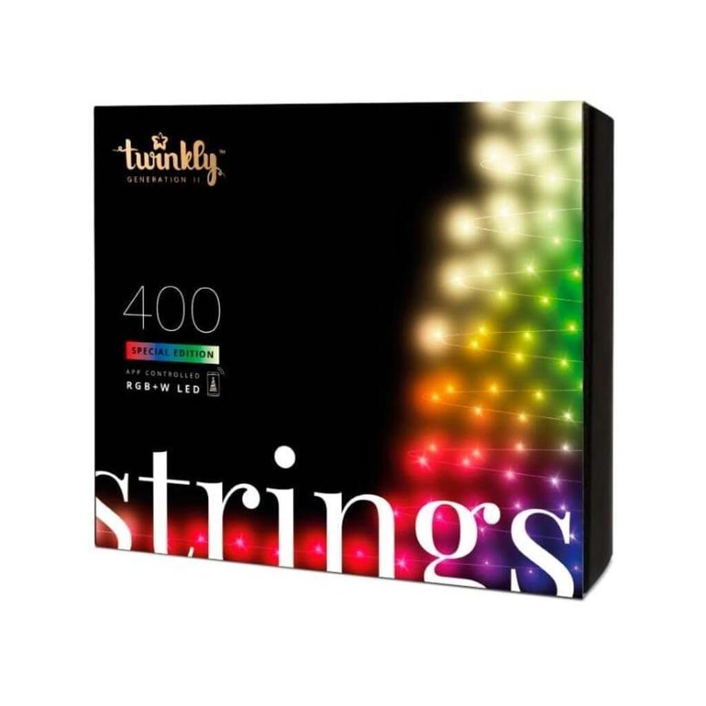 Twinkly Strings Special Edition - 400 RGB+W LED Lights String 32 m 16 Million Colors + Warm White - Generation II