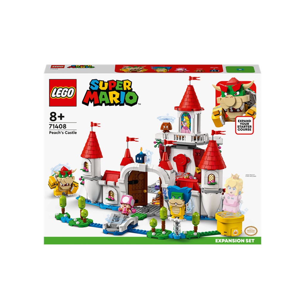 LEGO Super Mario 71408 Peach&apos;s Castle - udvidelsessæt