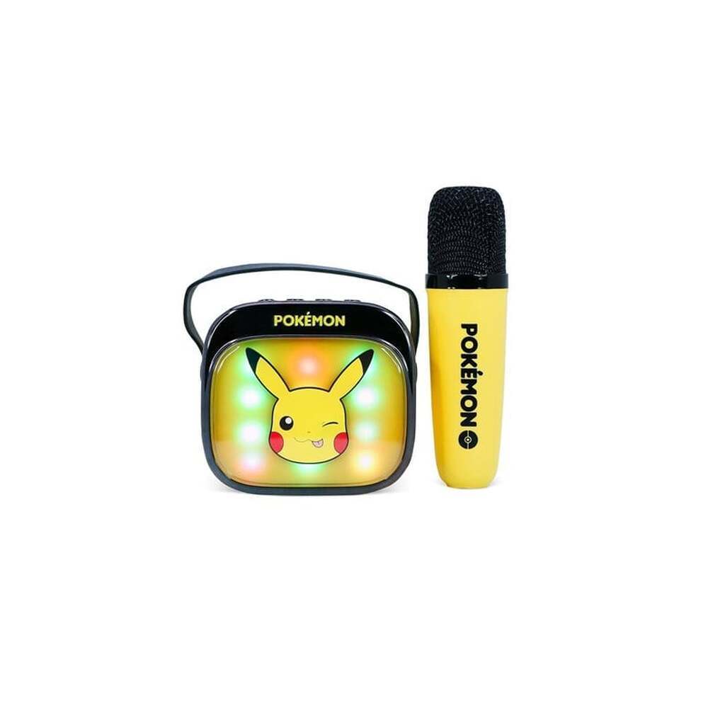 OTL Karaokehøjttaler med Mikrofon Popsing LED - Pokemon tema