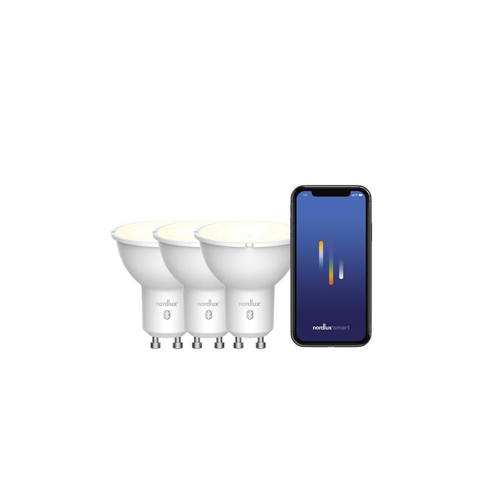 Nordlux Smart GU10 Pære, Klar - 3 pak