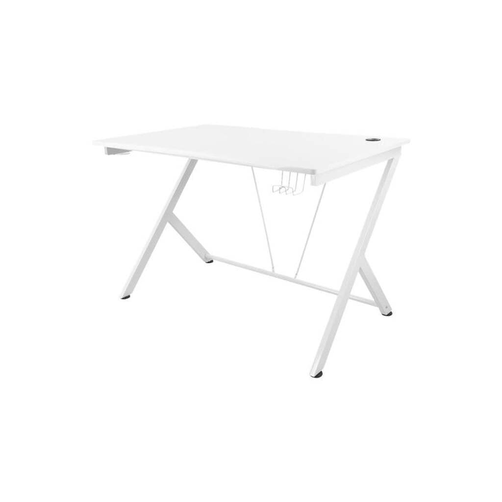 Deltaco Gaming Table - White Gamer Bord