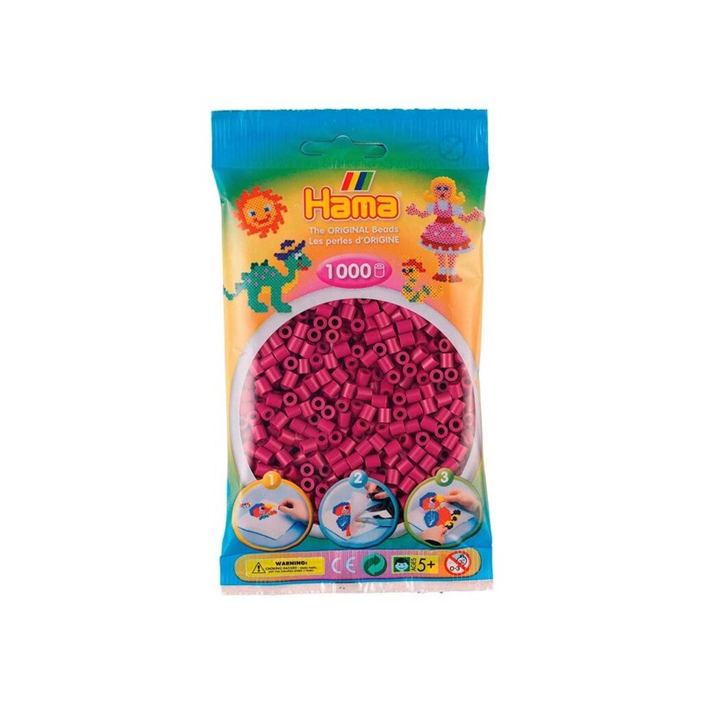 Hama Beads - Plum 1000 pcs