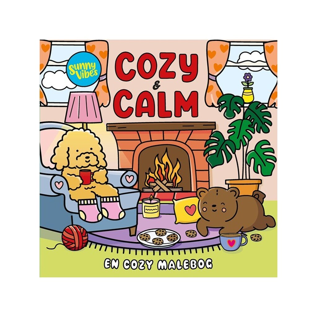Cozy &amp; Calm: En cozy malebog - Børnebog - paperback