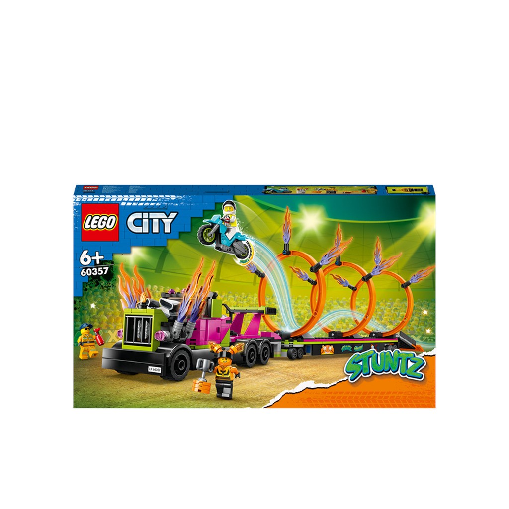 LEGO City 60357 Stunttruck og ildringe-udfordring