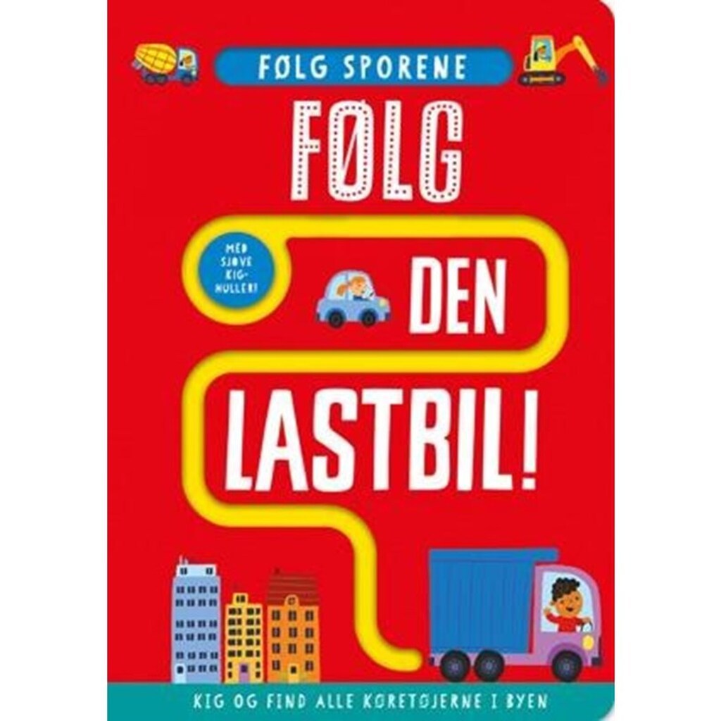 Følg den lastbil! - Børnebog - hardcover