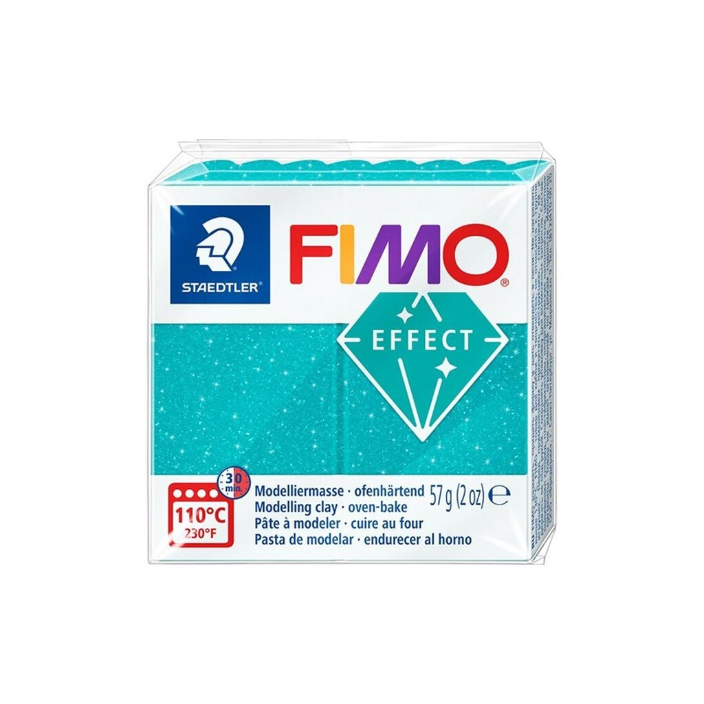 Staedtler FIMO modeller 57g. Galaxe Turkis