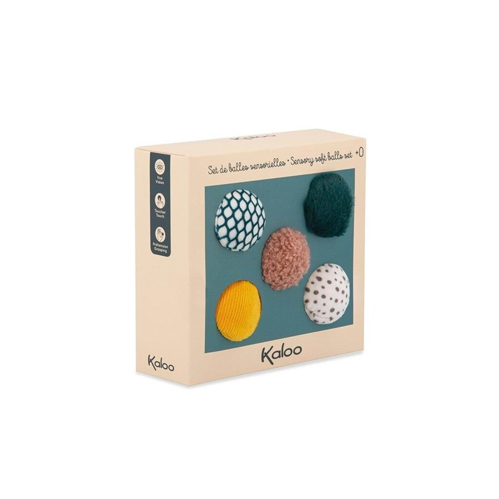 kaloo Sensory Soft Balls Set - 5 pcs