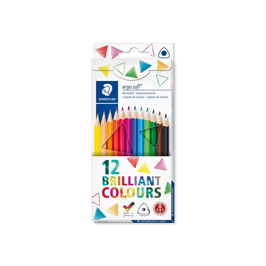 Staedtler Ergosoft Farveblyant 12 Stk. FSC 100%