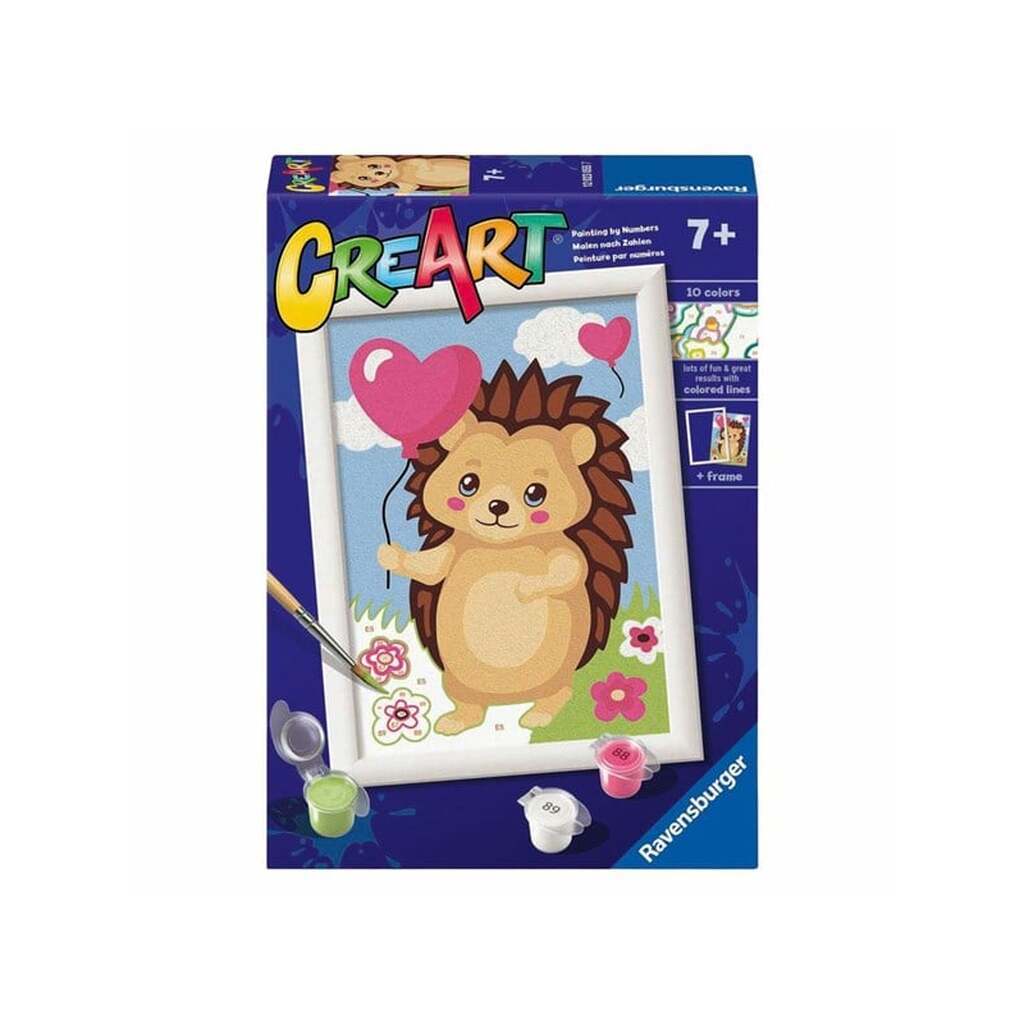 Ravensburger CreArt Paint by Number - Hedgehog