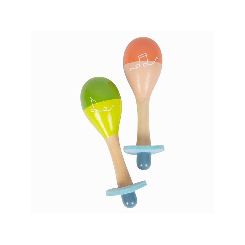 Small Foot - Wooden Maracas Groovy Beats