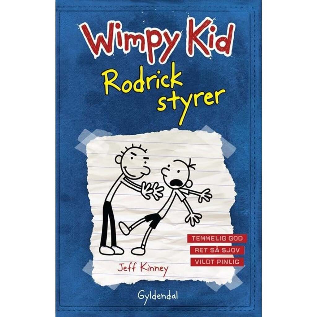 Wimpy Kid 2 - Rodrick styrer - Børnebog - Hardcover
