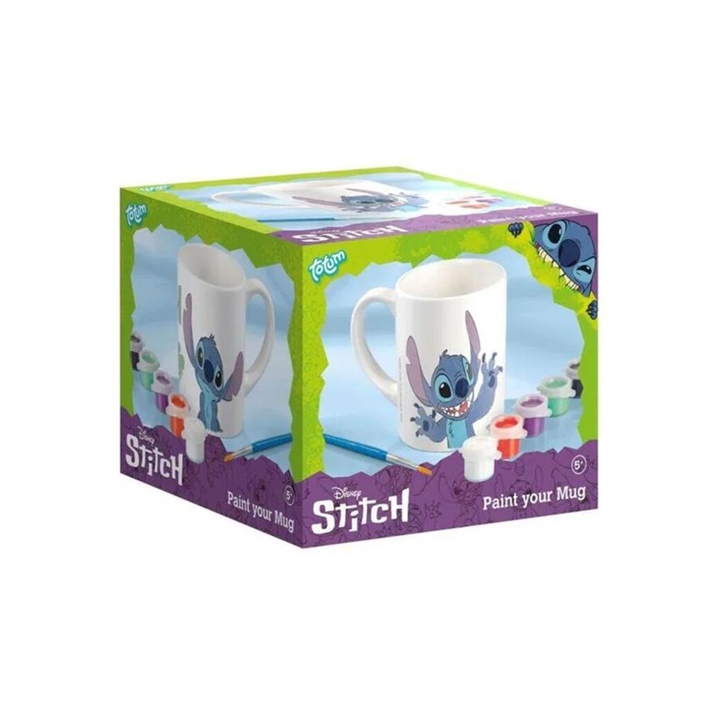 Totum DISNEY STITCH Mal dit eget krus
