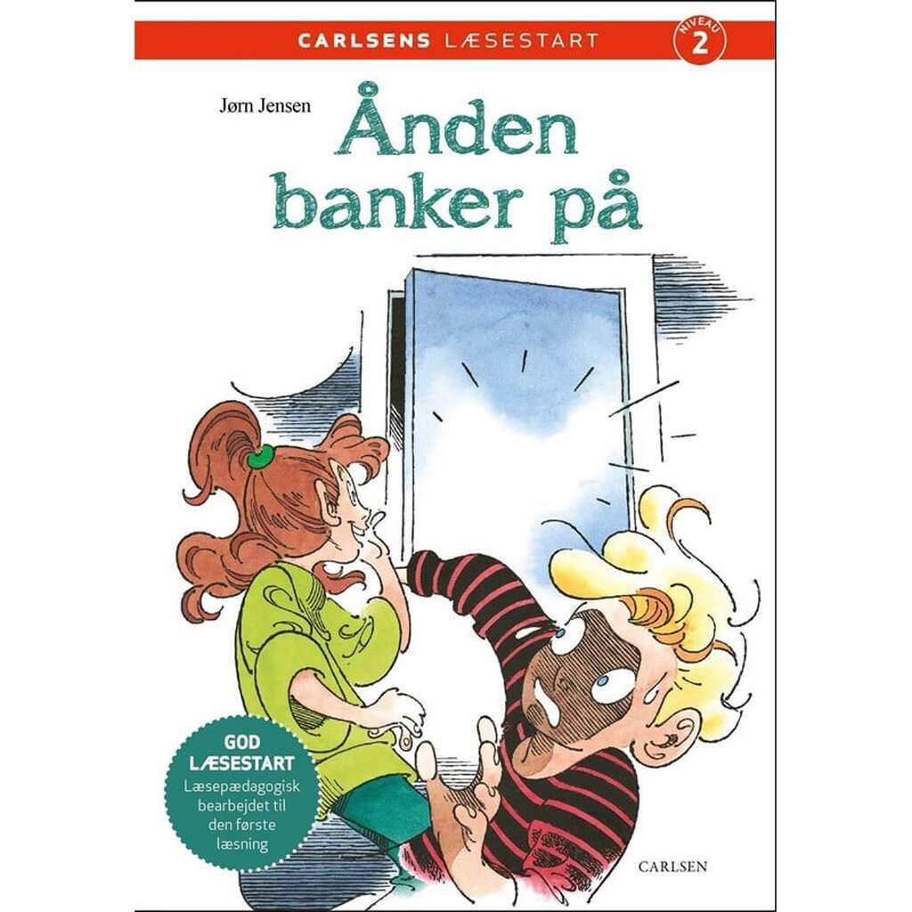 'Carlsens læsestart - Ånden banker på - Børnebog - Hardcover