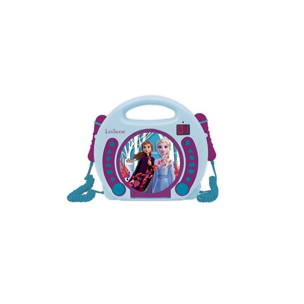 Frozen Portable CD player with 2 Sing Along microp