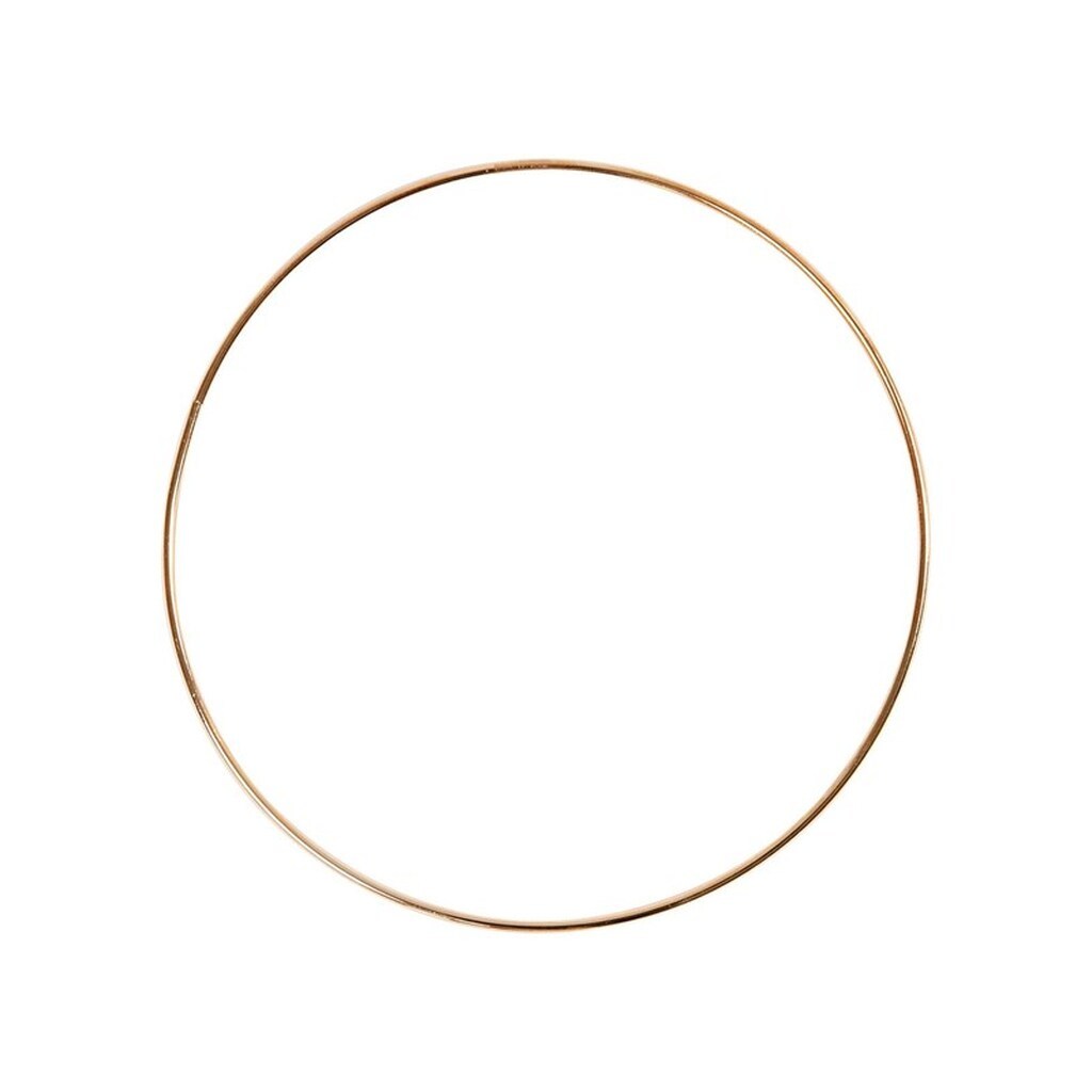 Creativ Company Metal Wire Ring Gold 20cm