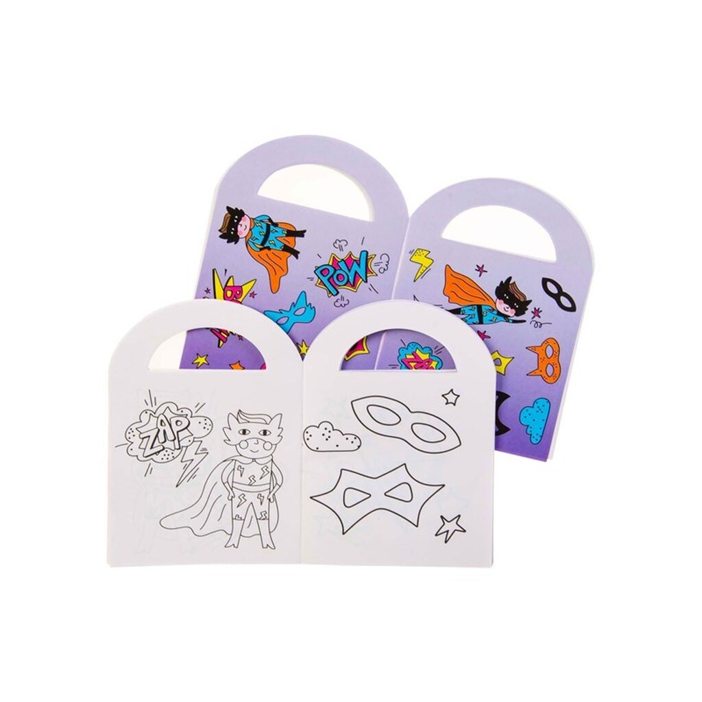 LG-Imports Coloring Book with Stickers Superhero