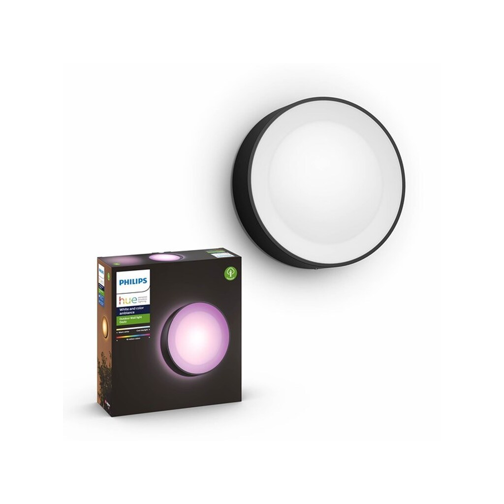 Philips Hue Outdoor Daylo Væglampe - Sort