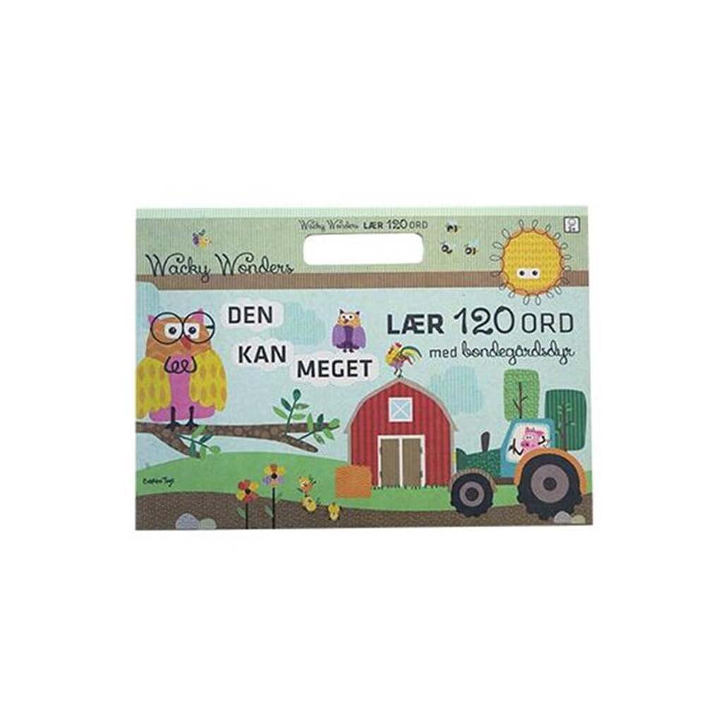 Barbo Toys Wacky Wonders Aktivitetshæfte 120 ord